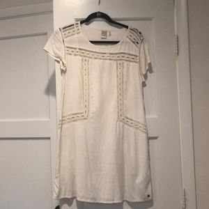 Roxy white dress